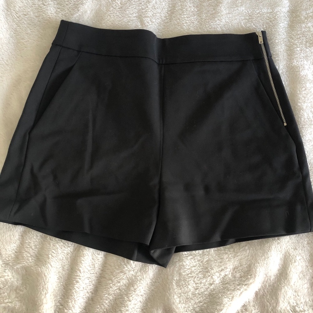 Black dress shorts